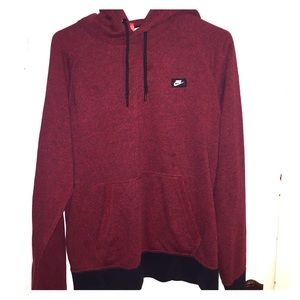 Red Nike Hoodie